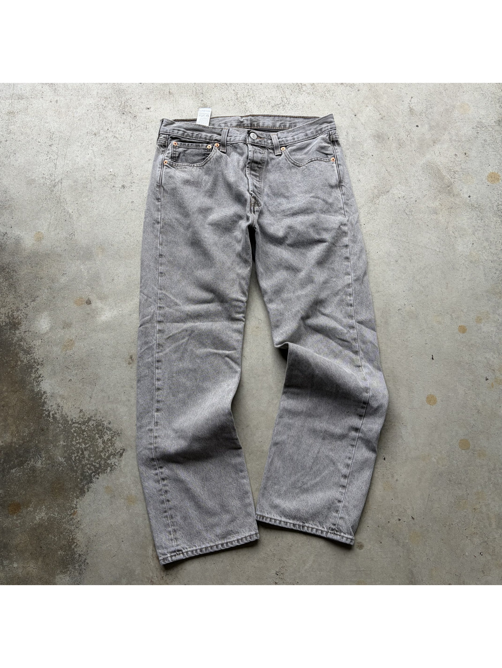 Levi's 501 Gray Denim Jeans W33 L30